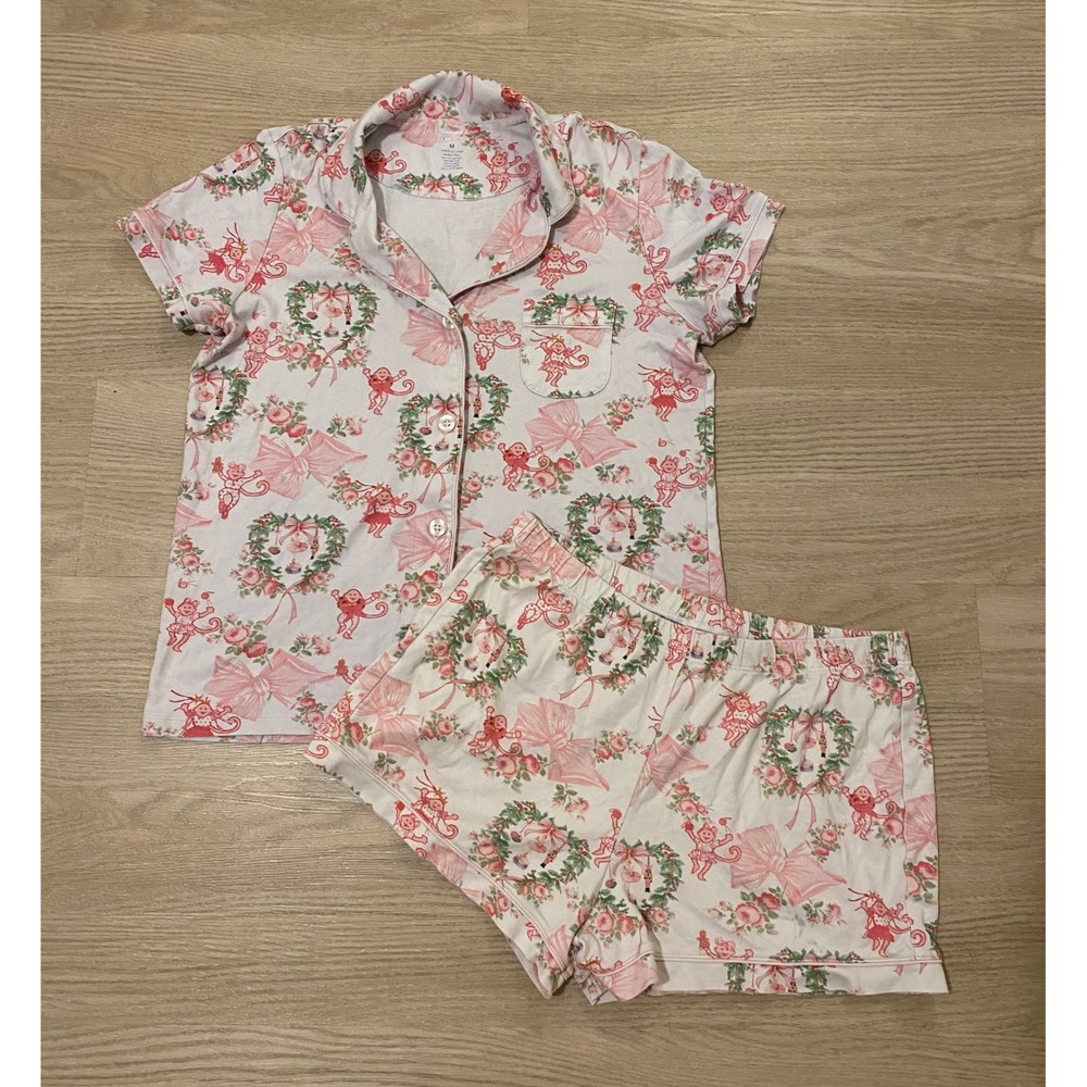 LoveShackFancy x Roller Rabbit Merry Monkey Beaux M Limited Edition Lounge